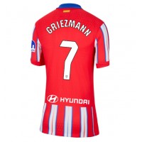 Stroje piłkarskie Atletico Madrid Antoine Griezmann #7 Koszulka Podstawowej dla damskie 2024-25 Krótki Rękaw